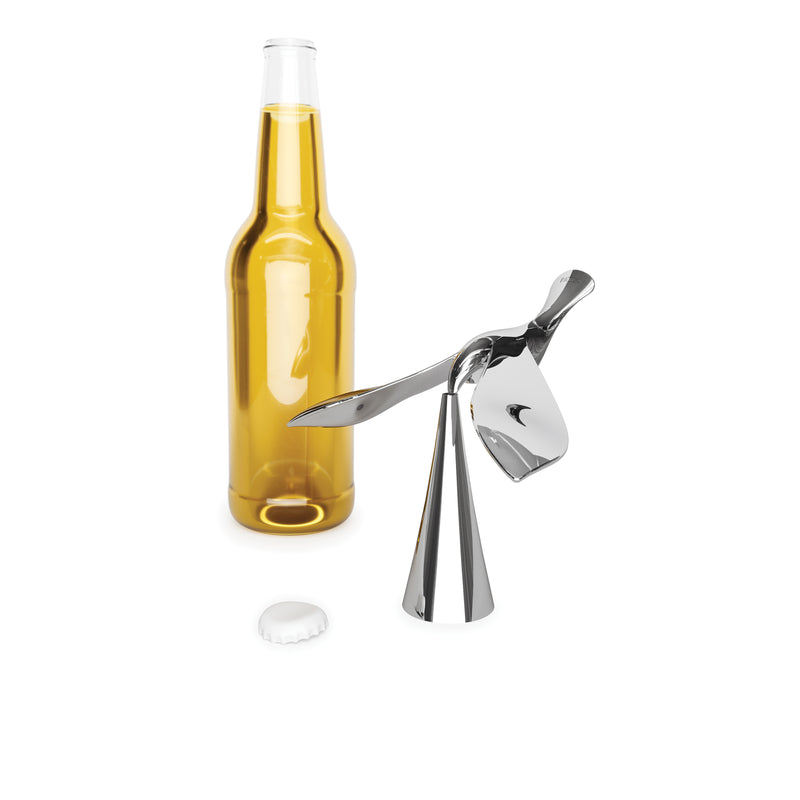 Tipsy Bottle Opener - Chrome