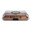 Rectangular Grazing Platter with Lid - 6 Compartments