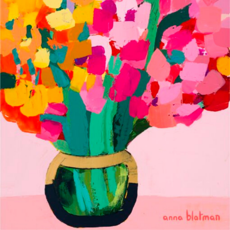 Anna Blatman Spring in Summer/Pinky Coaster