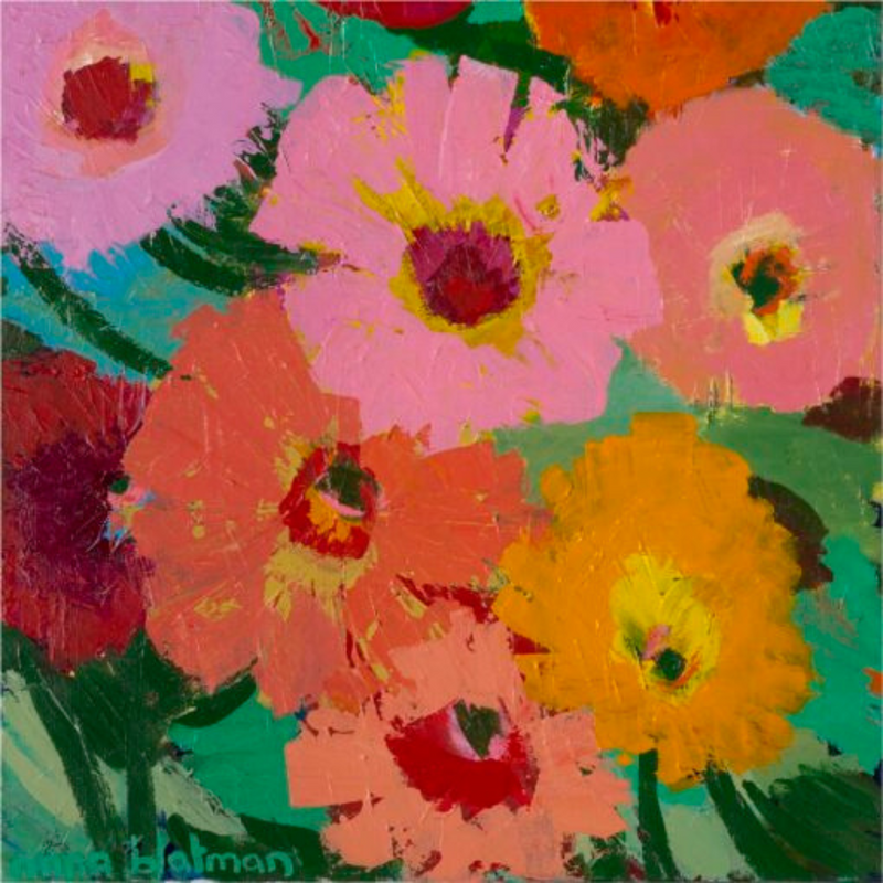 Anna Blatman Spring in Summer/Rose Coaster