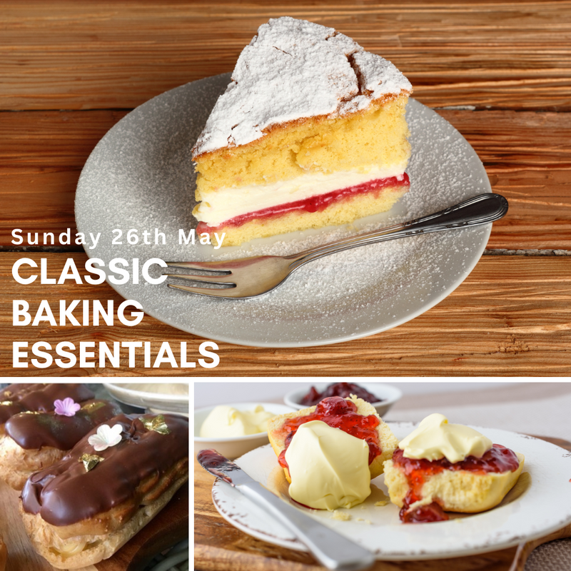Classic Baking Essentials with Angela Fleay [Sunday 26th May]