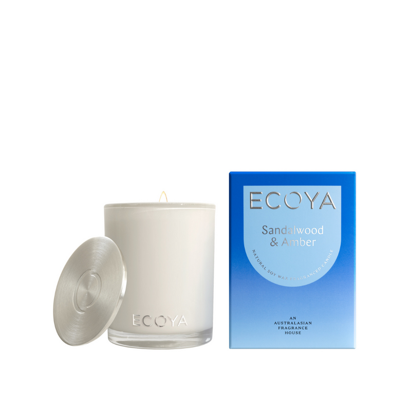 Sandalwood & Amber Madison Candle 400g