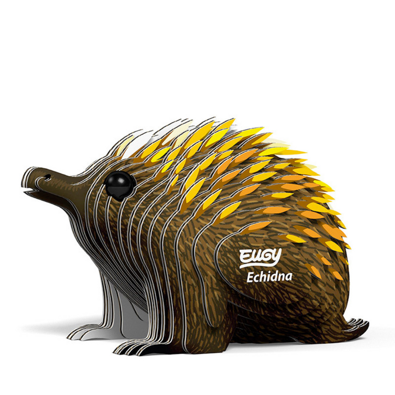 3D Cardboard Animal Puzzle - 058 Echidna