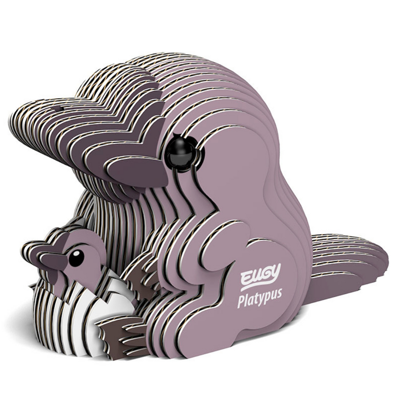 3D Cardboard Animal Puzzle - 048 Platypus