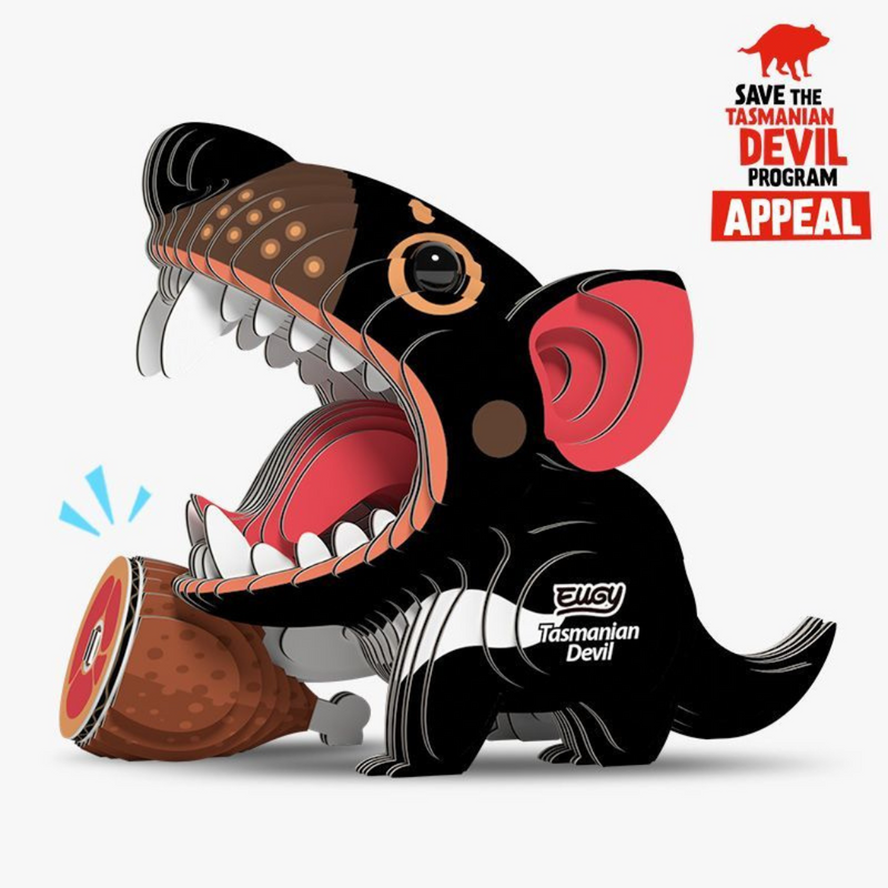 3D Cardboard Animal Puzzle - 035 Tasmanian Devil