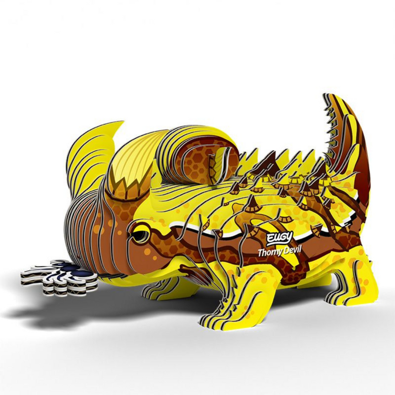 3D Cardboard Animal Puzzle - 135 Thorny Devil