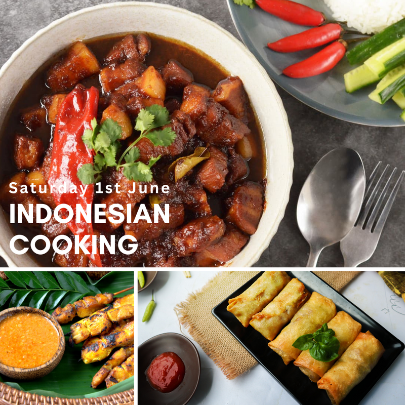 Indonesian Cooking with Tina van Kooten [Saturday 1st June]