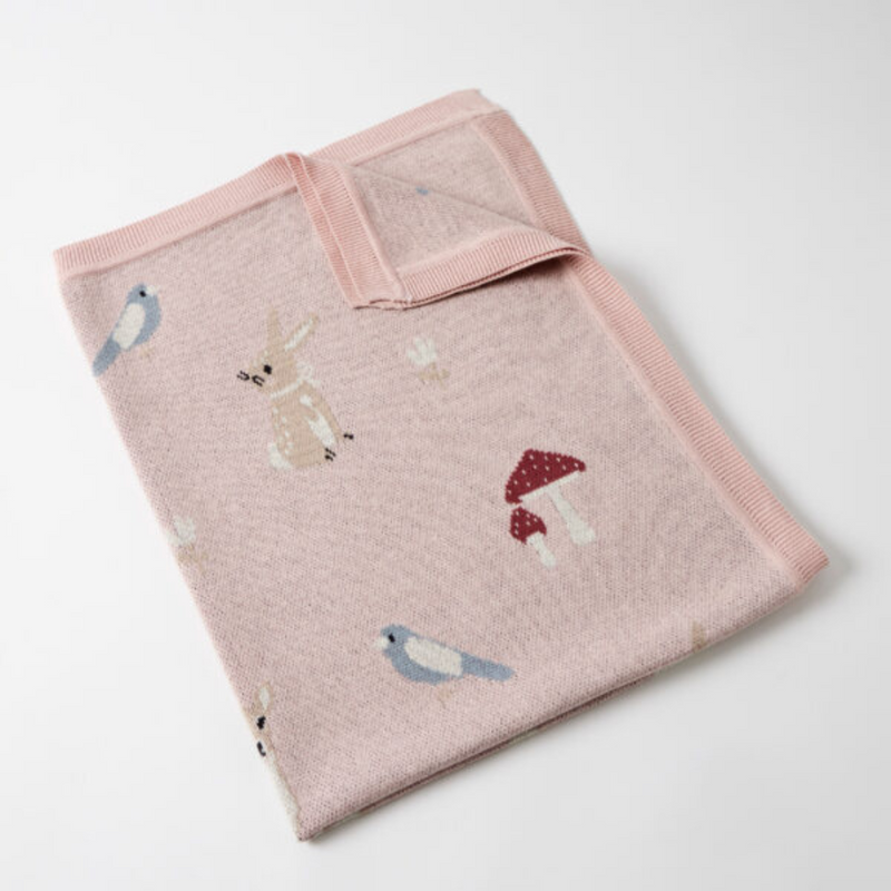 Enchanted Knit Baby Blanket