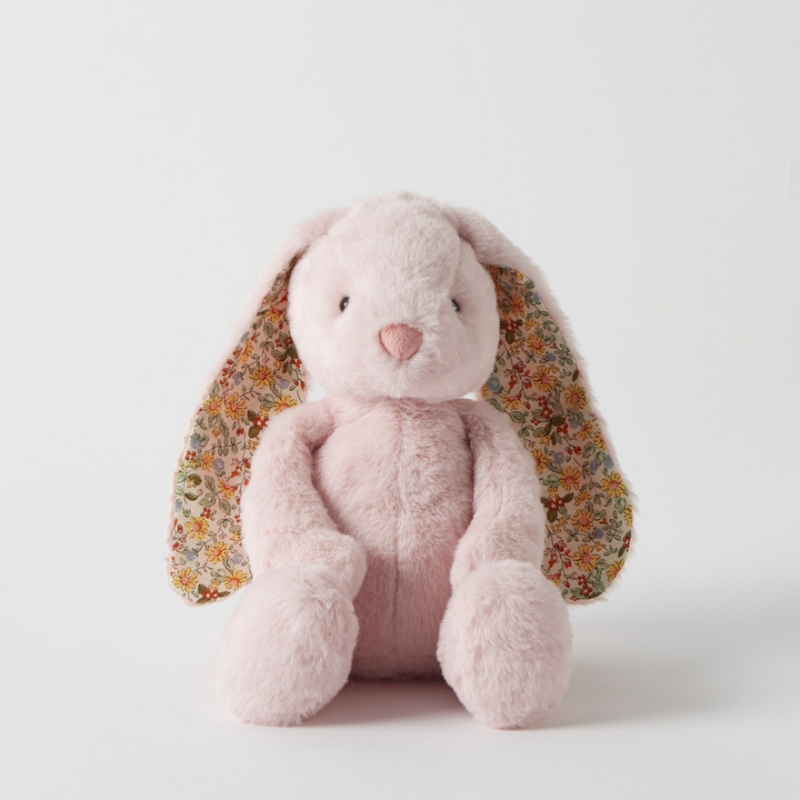 Floral Pink Bunny Medium