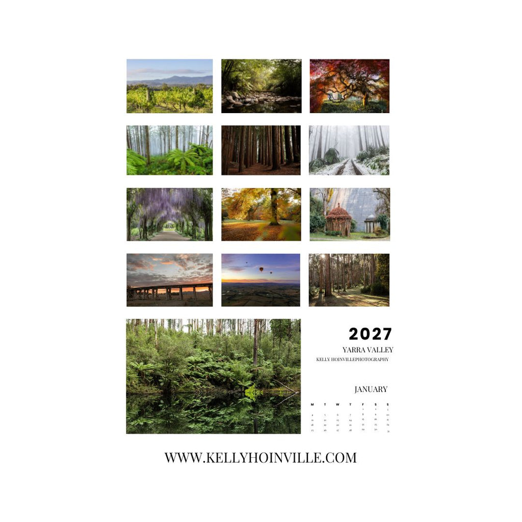 2026 Yarra Valley Wall Calendar / Kelly Hoinville