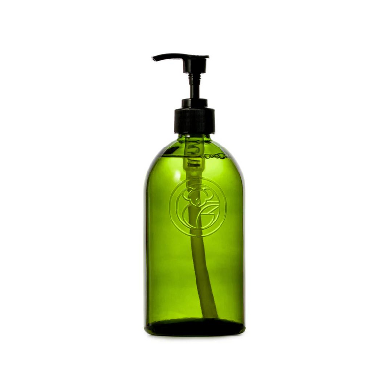 Apothecary Glass Bottle with Pump 500ml