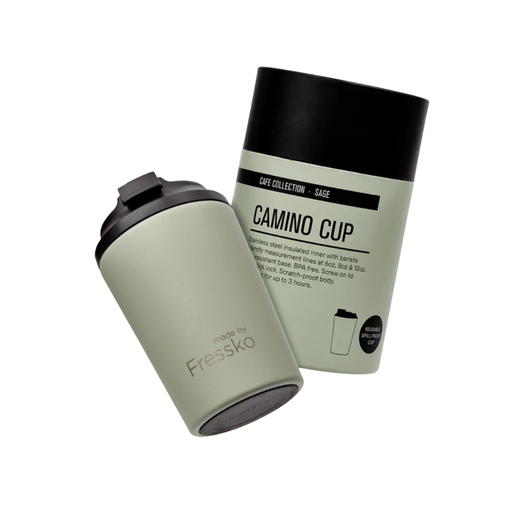 Bino Reusable Coffee Cup 230ml/Sage