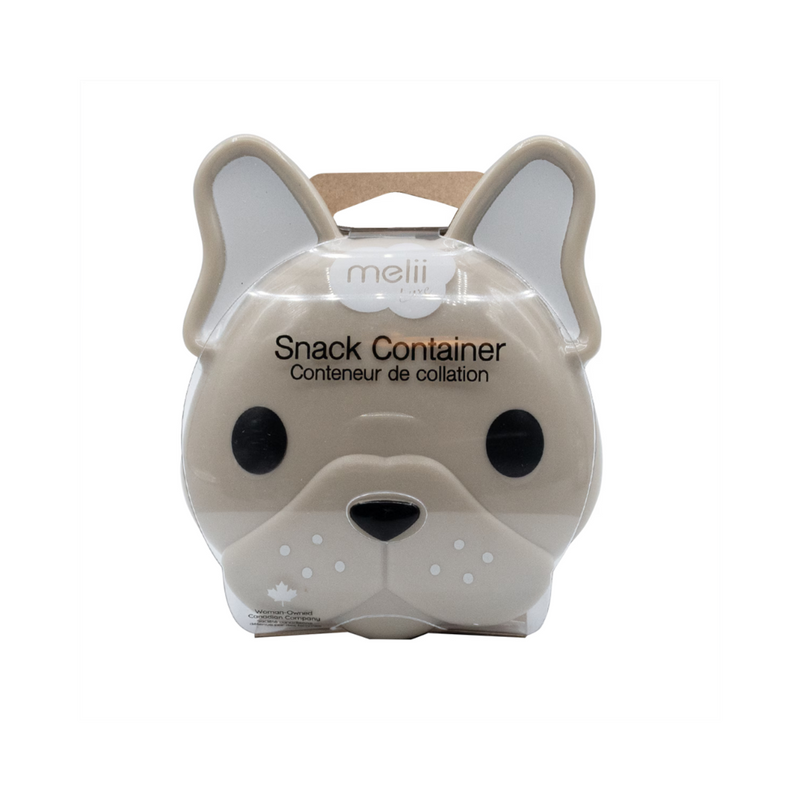 Melii Luxe Snack Container - Bulldog