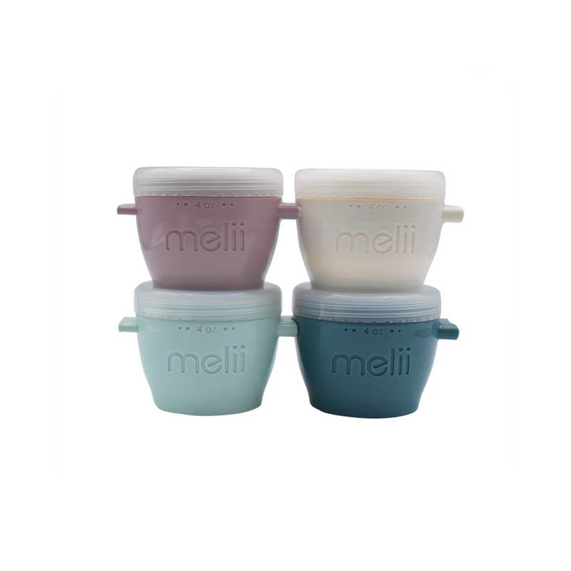 Melii Luxe Snap & Go Pods Set of 4 (4oz/120ml)