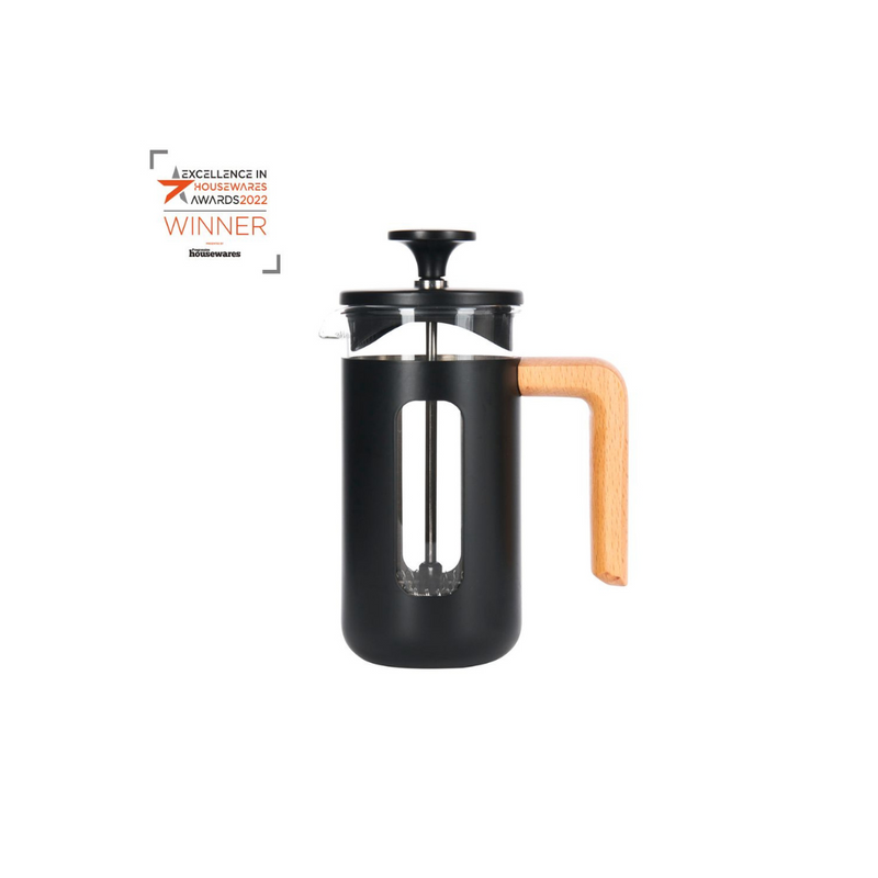 Pisa Cafetière Black - 3 Cup (350ml)