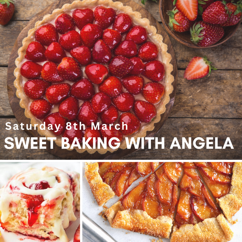 Sweet Baking with Angela Fleay [Saturday 8th March]