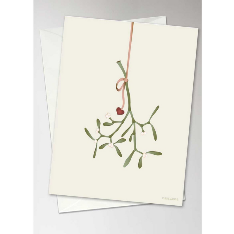 Mistletoe - Christmas Greeting Card