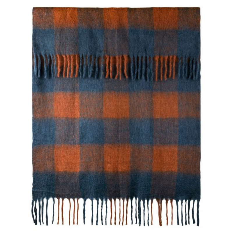 Woven Wool Blend Throw - Lincoln 130x180cm