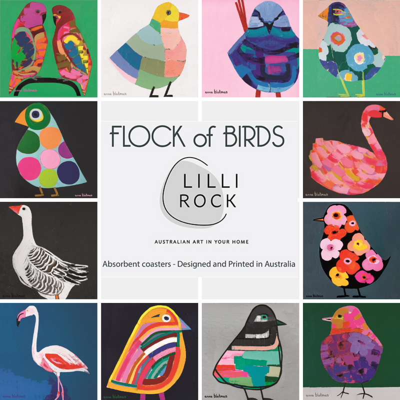 Flock of Birds Coaster Collection