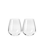 KR Duet Stemless Wine Glass 500ml Set of 2 Gift Boxed