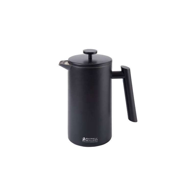 MW Blend Robusta Double Wall Plunger 1L Black Gift Boxed