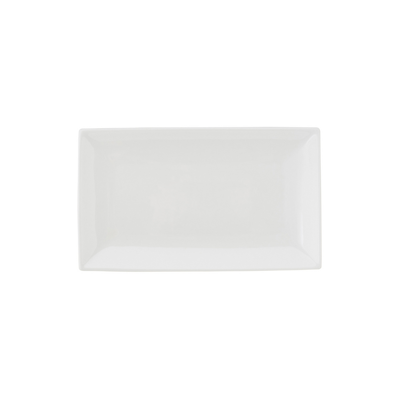 White Basics Rectangular Platter 27x16cm