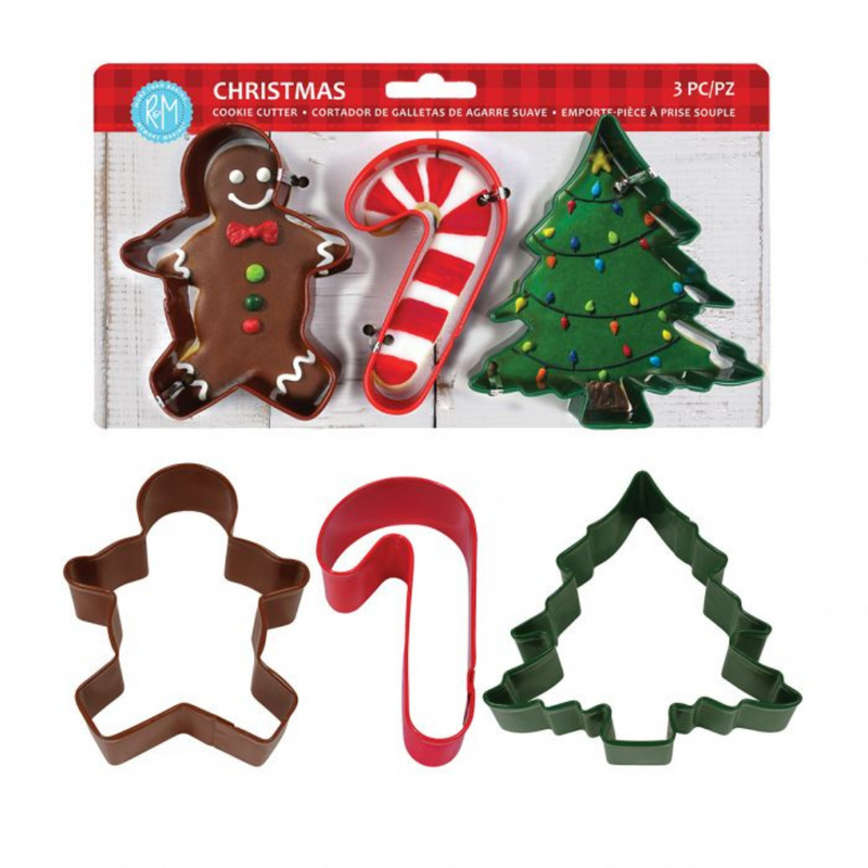 Christmas Cookie Cutter Set of 3