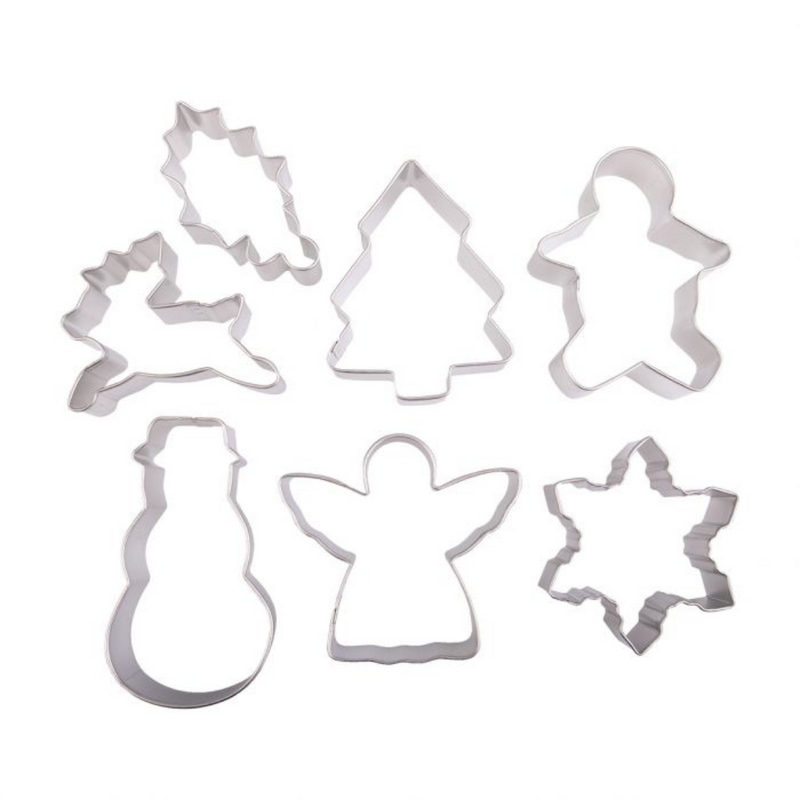 Christmas Cookie Cutter Set of 7