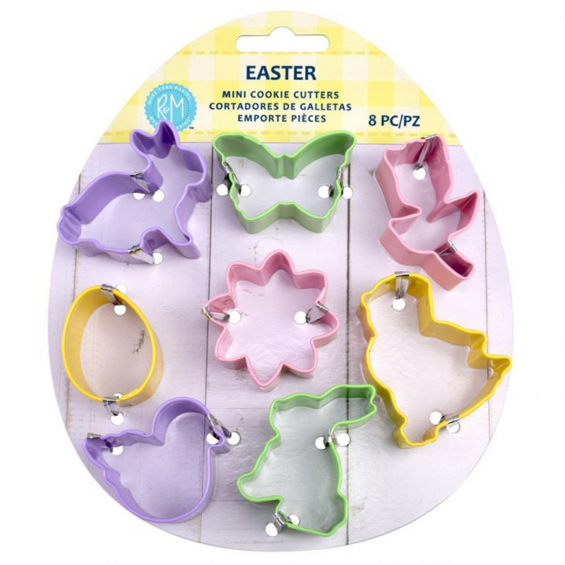 Mini Easter Cookie Cutter Set of 8
