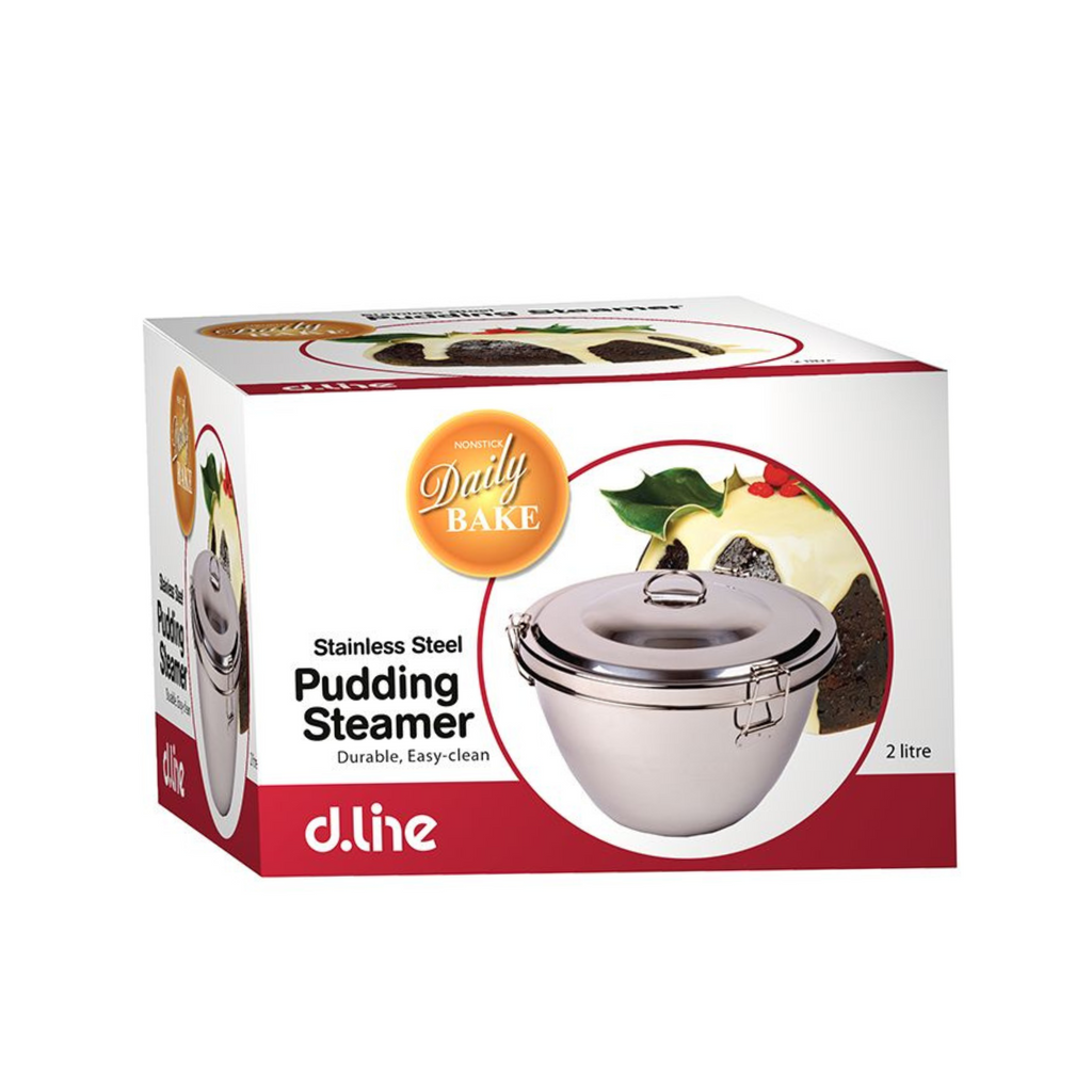 Stainless Steel Pudding Steamer 2L