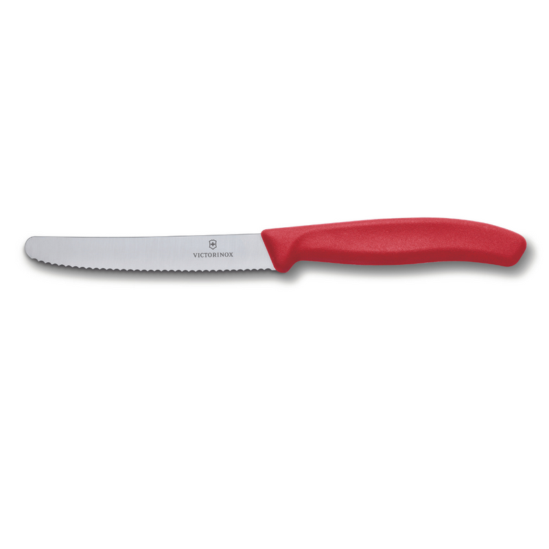 Steak & Tomato Knife 11cm Red