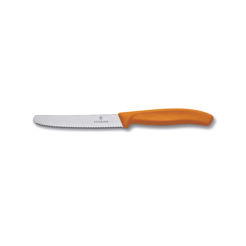 Steak & Tomato Knife 11cm Orange